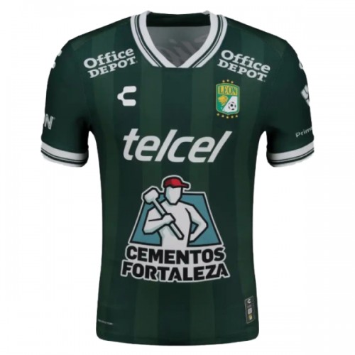 Fotbollskläder Club Leon Hemmatröja 2025-26 - Kortärmad Fotbollskläder Club Leon Hemmatröja 2025-26 - Kortärmad